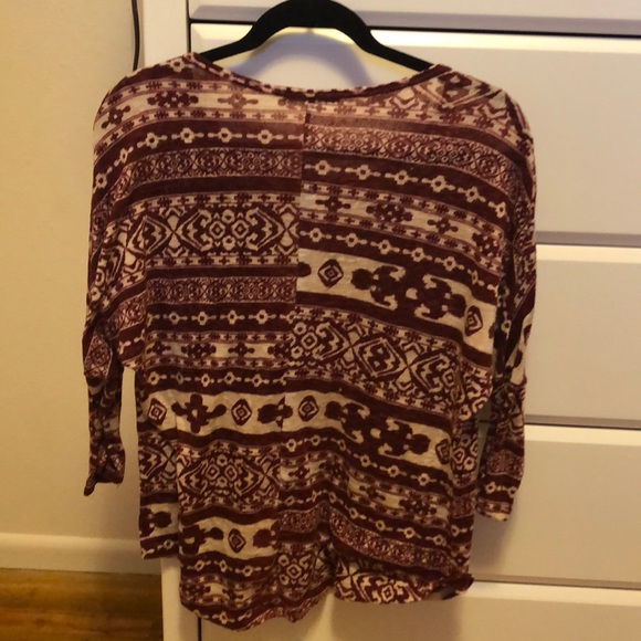 Boho Aztec Top - Picture 3 of 3